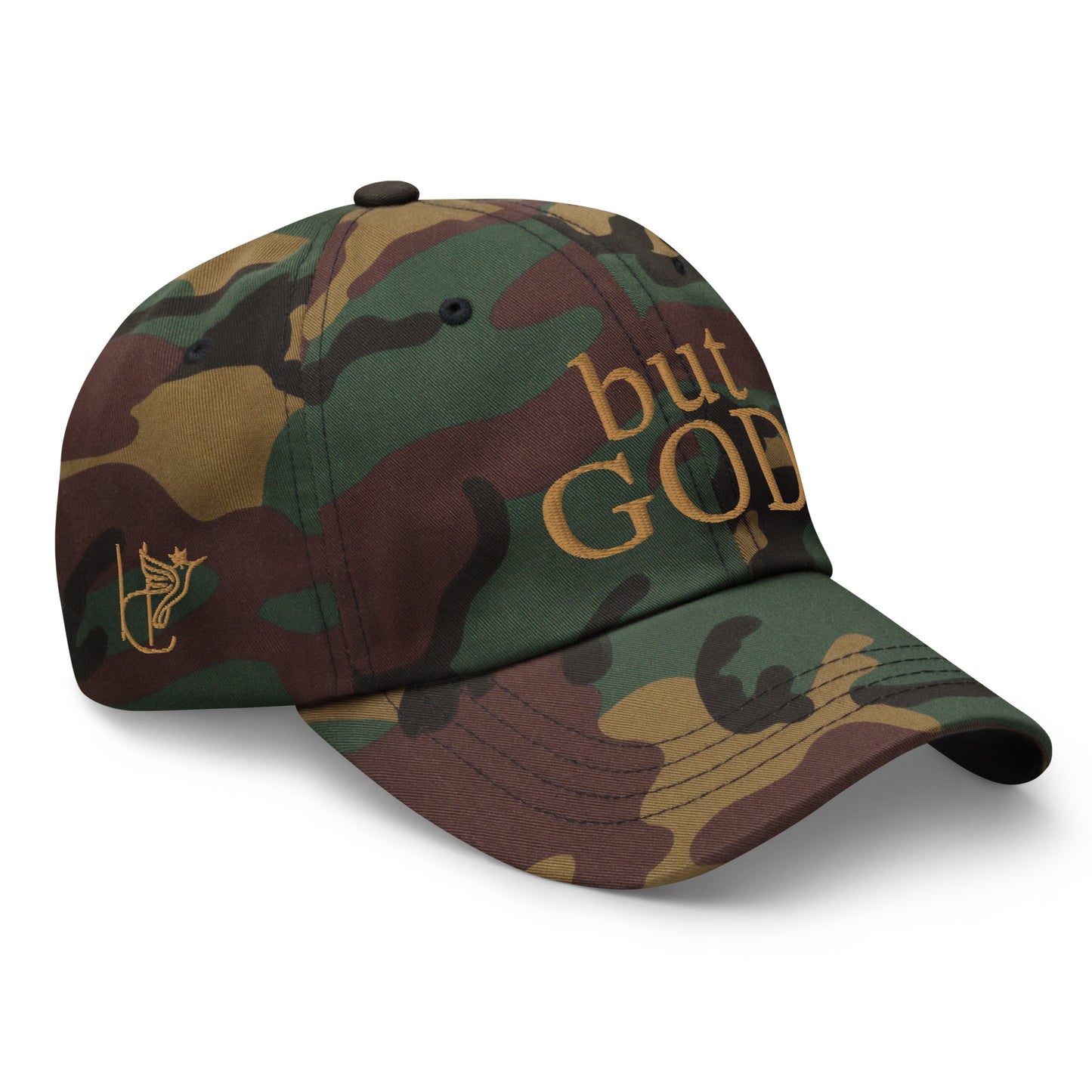 but GOD||Camo Dad hat