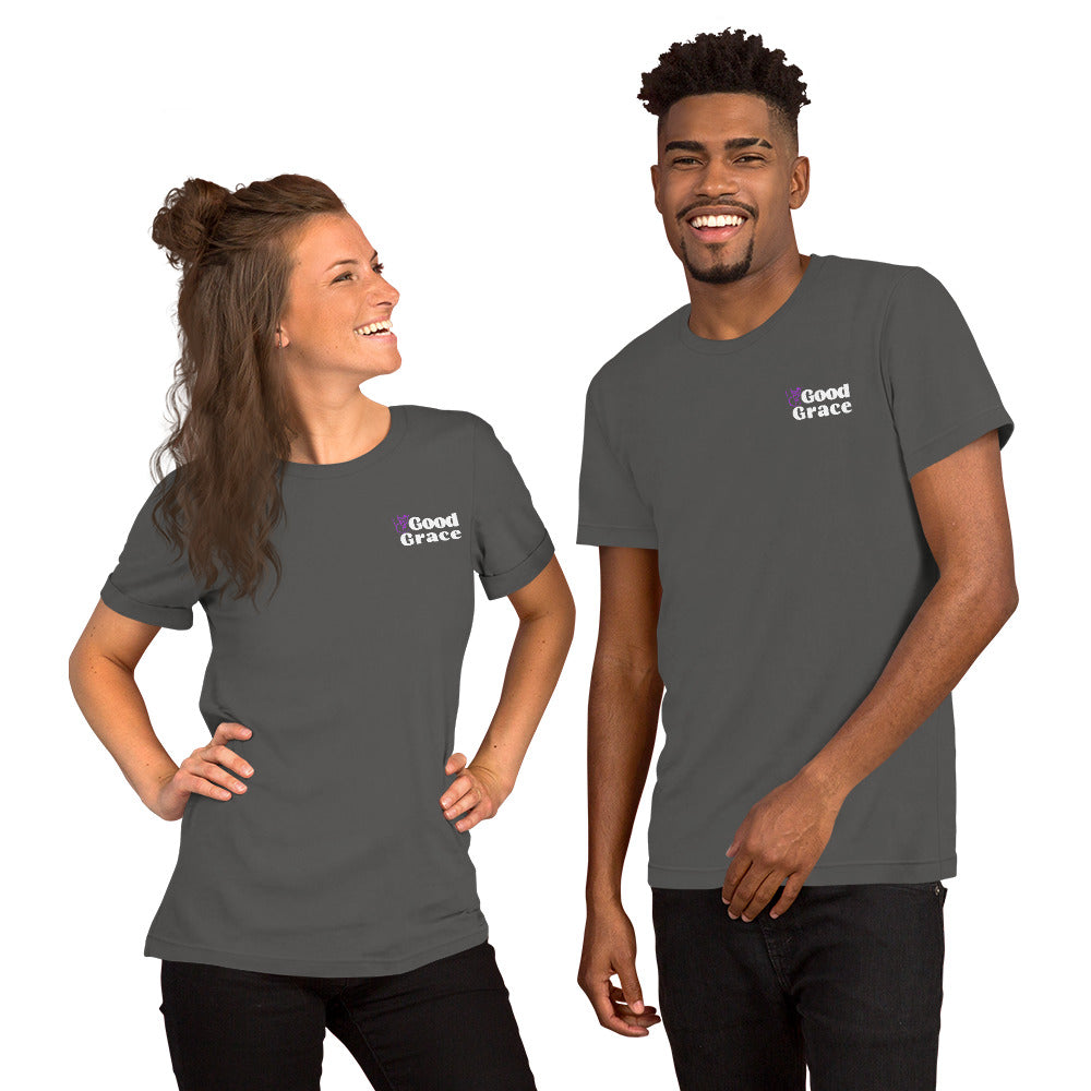 Good Grace with purple design