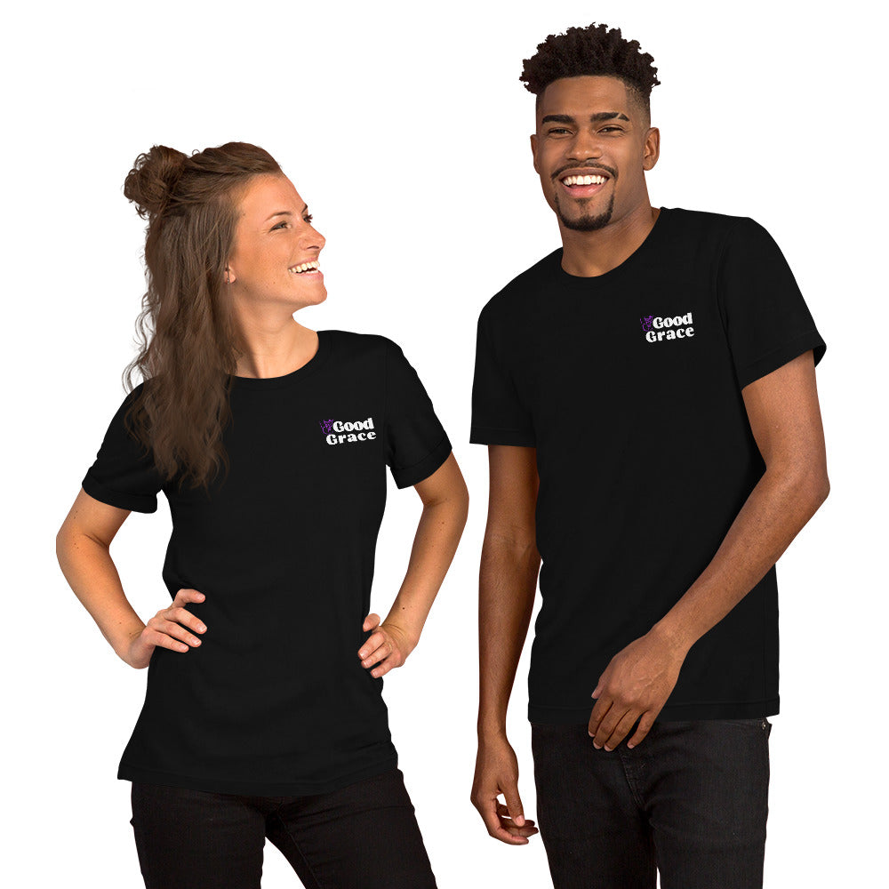 Good Grace with purple design