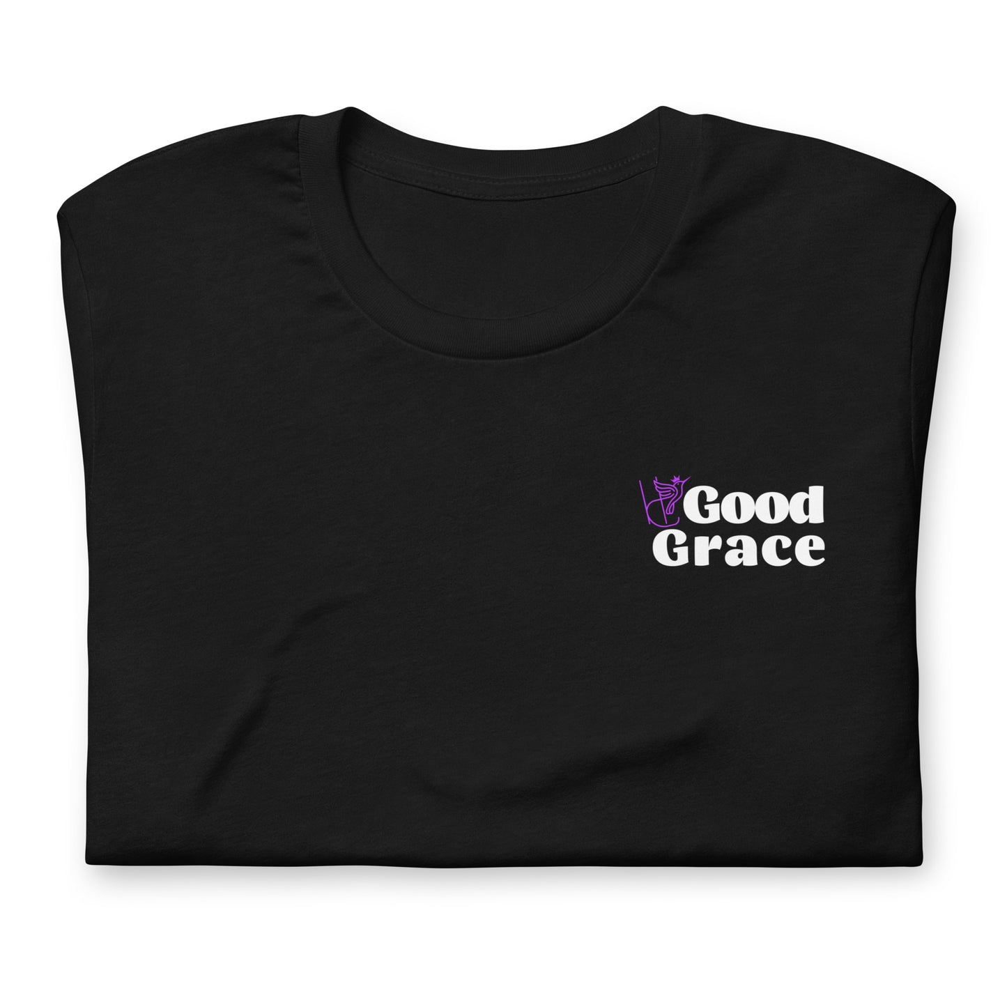 Good Grace with purple design