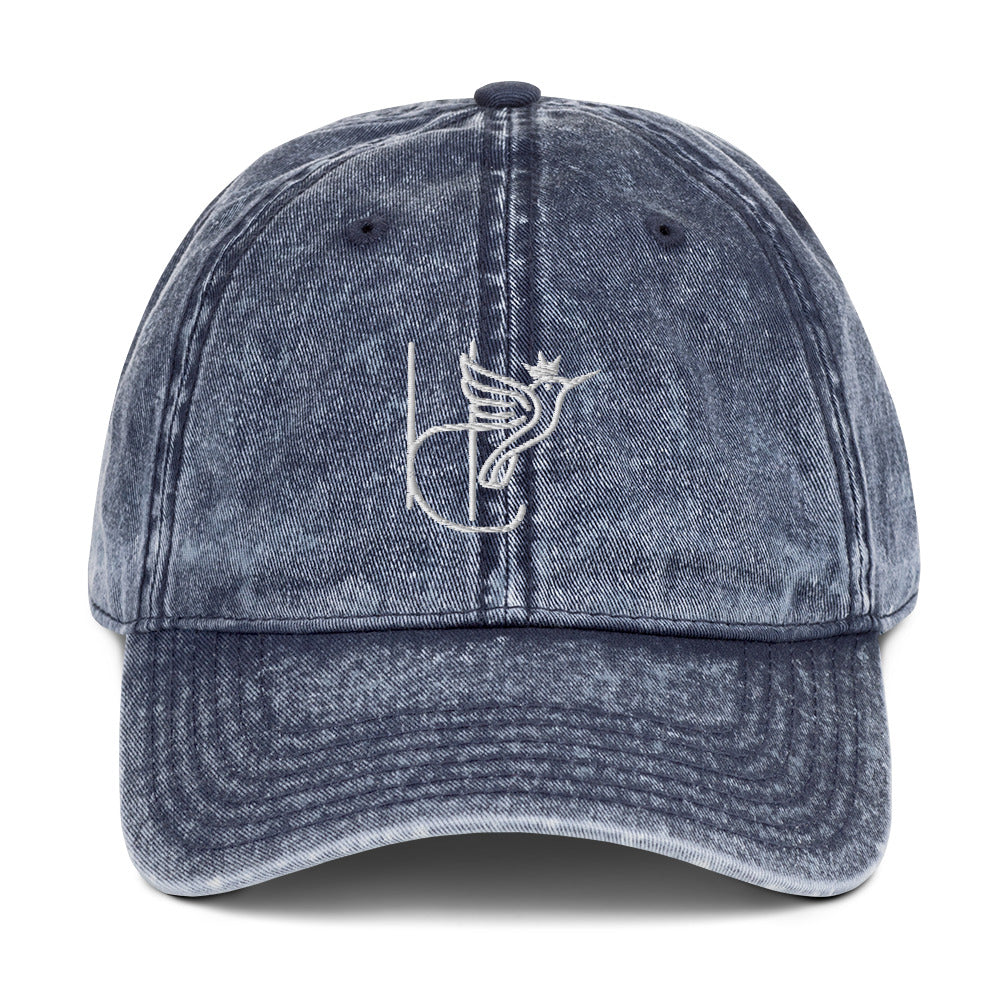Vintage Cotton Twill Cap|| Highly Chozen Logo