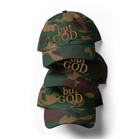 but GOD||Camo Dad hat