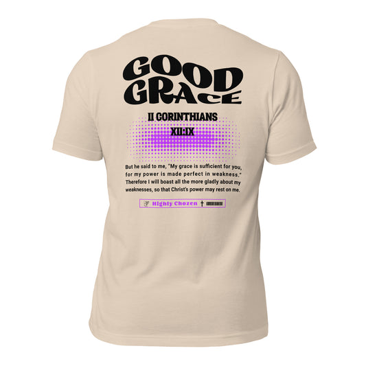 Good Grace with purple design