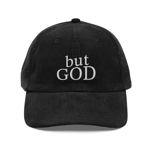 but GOD||Vintage corduroy cap|| Dad hat